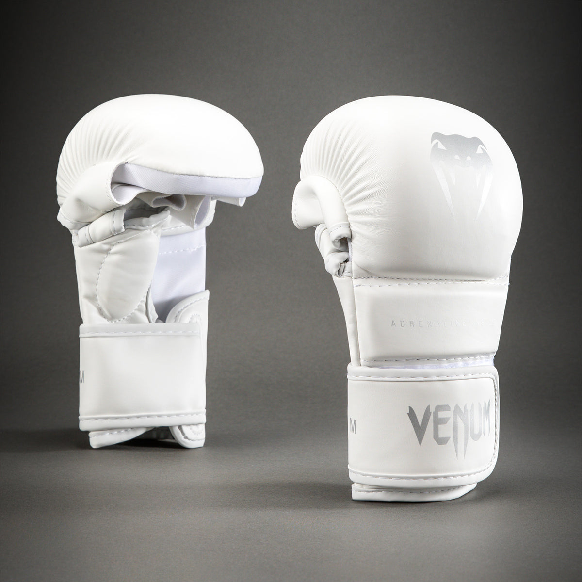 Venum Contender 1.5 MMA-Sparringhandschuhe - Weiß/Silber