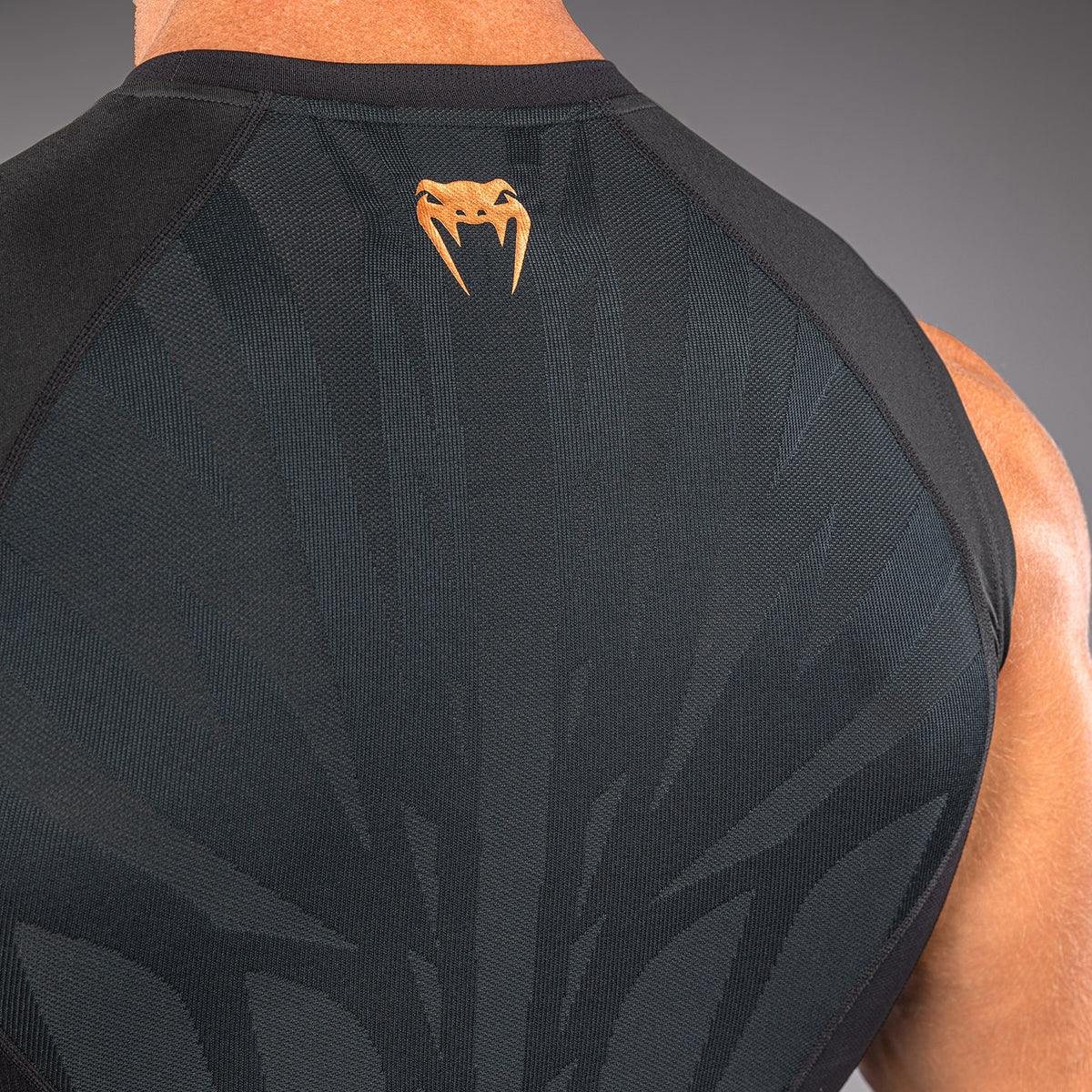 Venum G-Fit Revolution Ärmelloses Rashguard - Schwarz/Kupfer