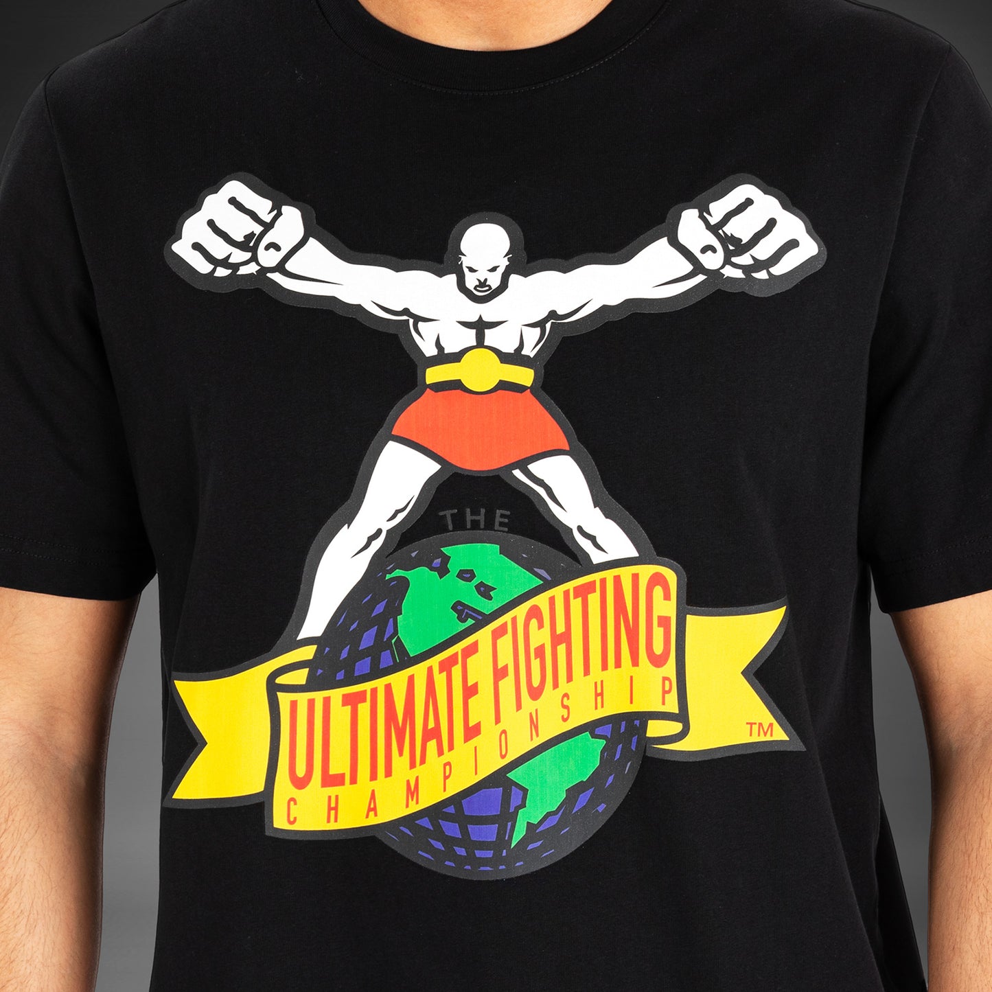 UFC by Venum Ulti-Man T-Shirt - Schwarz/Weiß