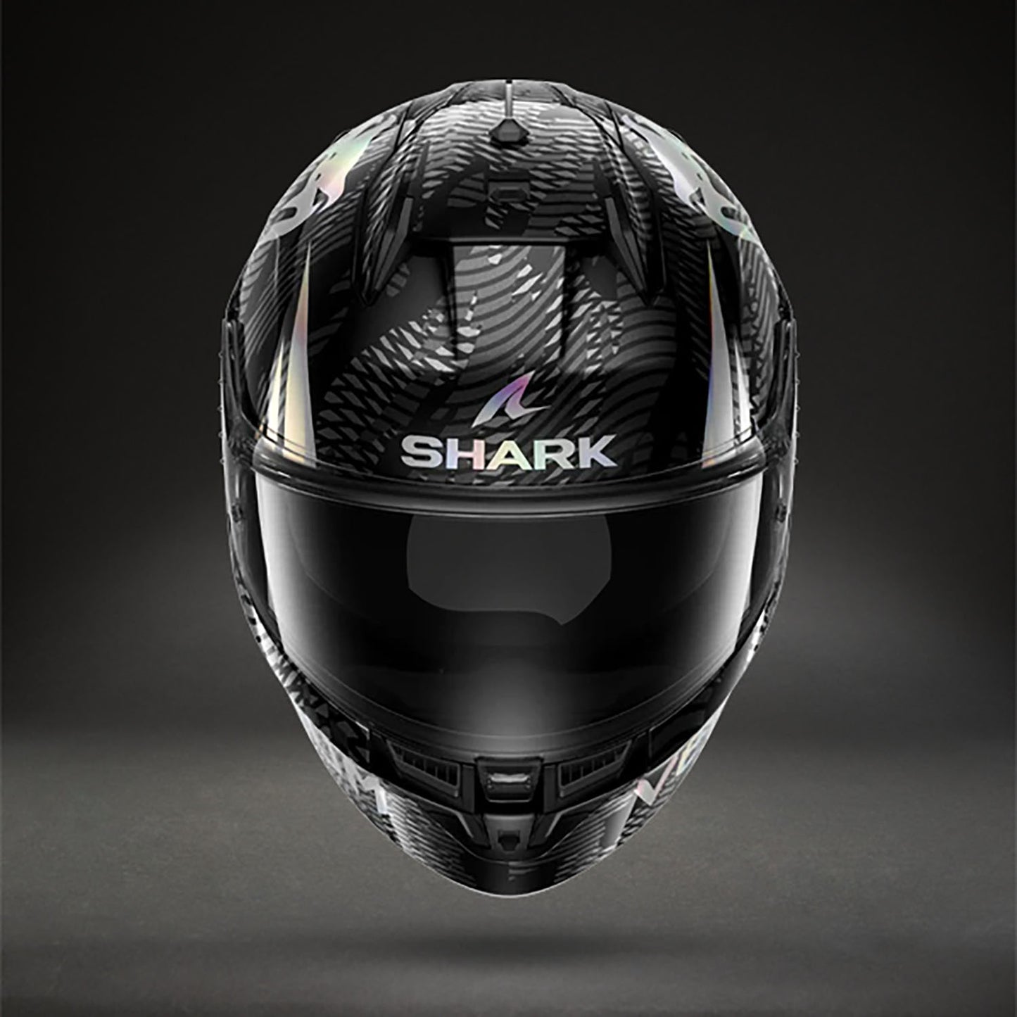 Venum x Shark D-SKWAL 3 Motorradhelm – Schwarz Chrom Anthrazit