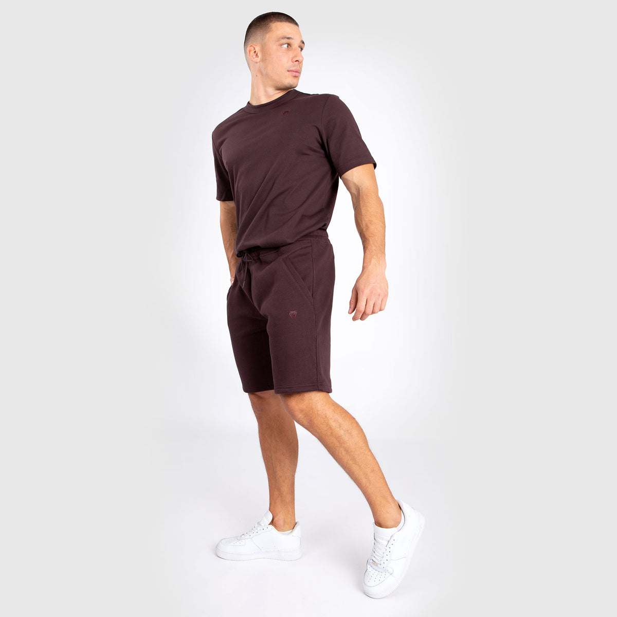 Venum Silent Power Baumwollshorts - Dunkelbraun