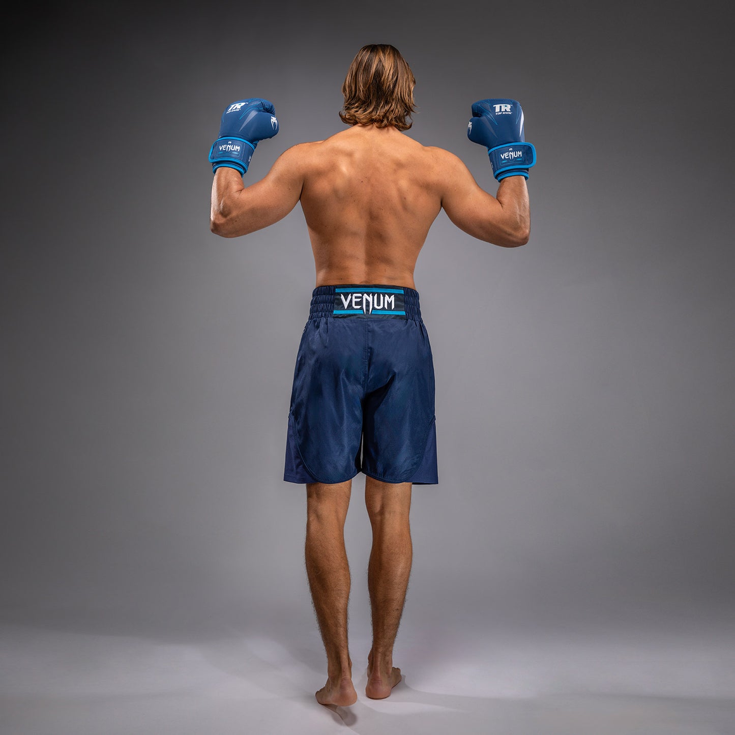 Venum x Top Rank Original Herren Boxershorts - Marineblau