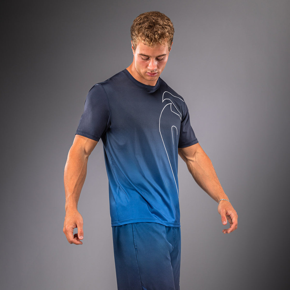 Venum Giant Shift Dry-Tech-T-Shirt - Dunkelblau/Blau