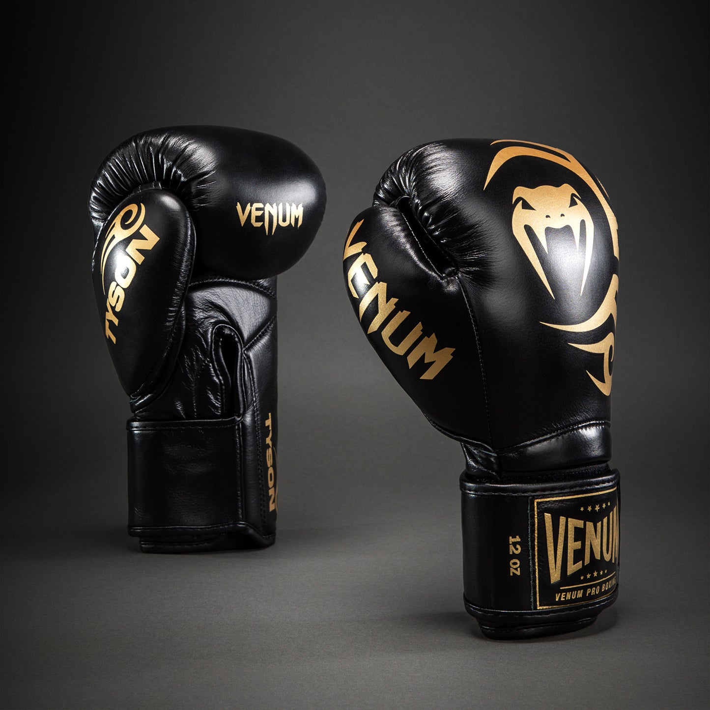 Venum Giant 2.0 Mike Tyson Pro Boxhandschuhe – Schwarz/Gold