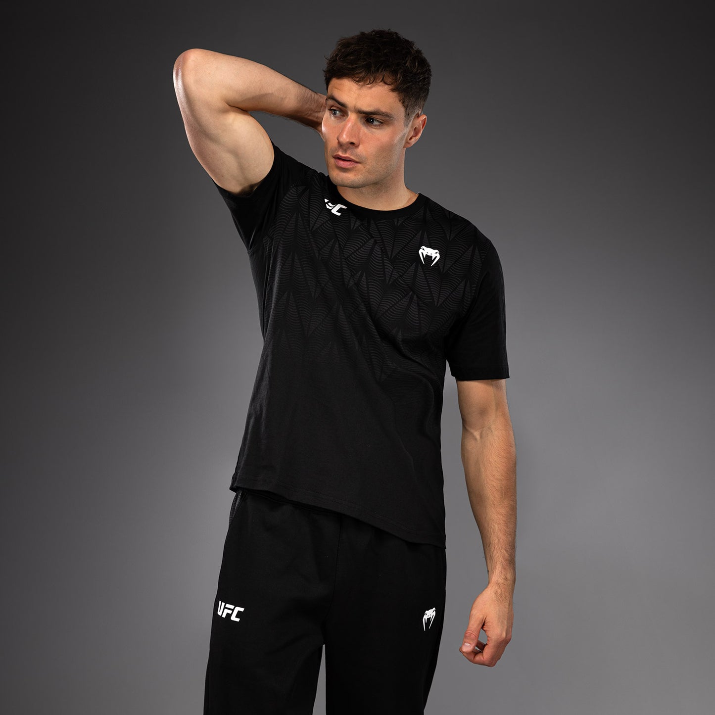 UFC Zenith by Venum Replica T-Shirt Herren - Schwarz