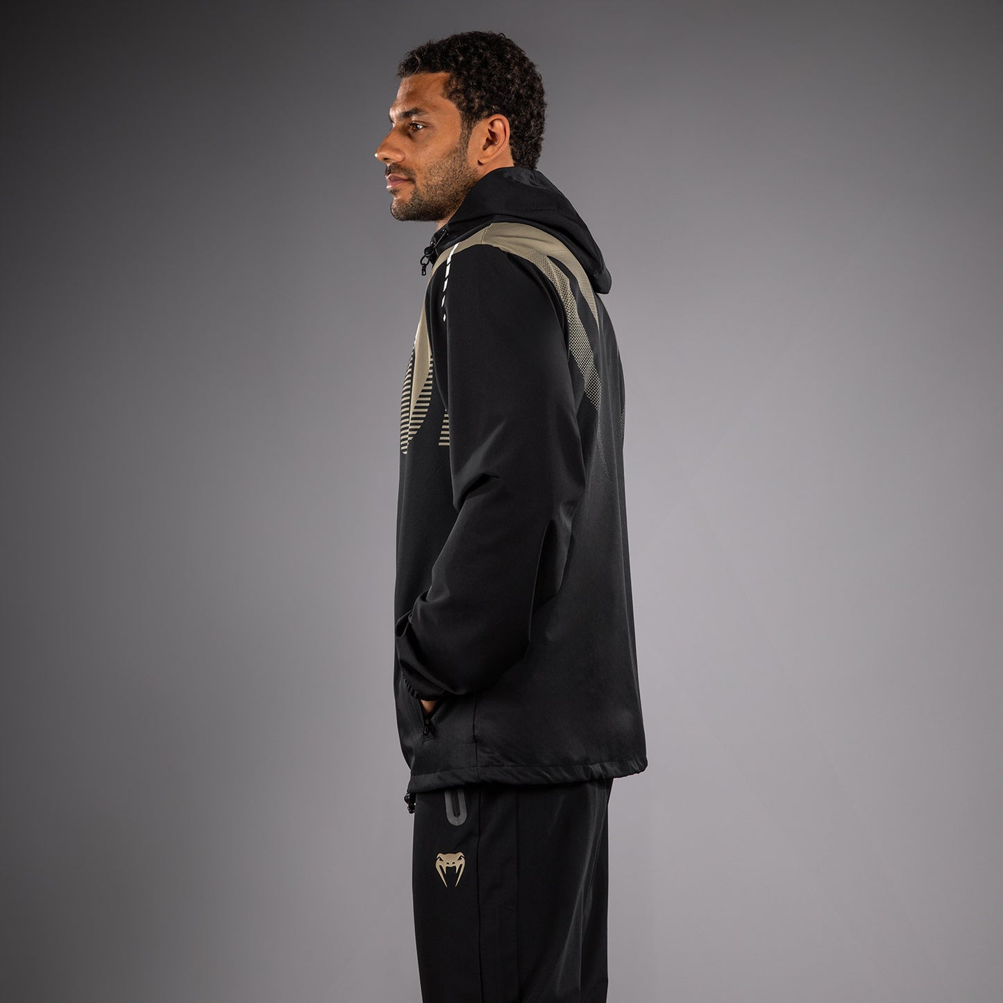 Venum Adrenaline Trainingsjacke – Schwarz/Sand