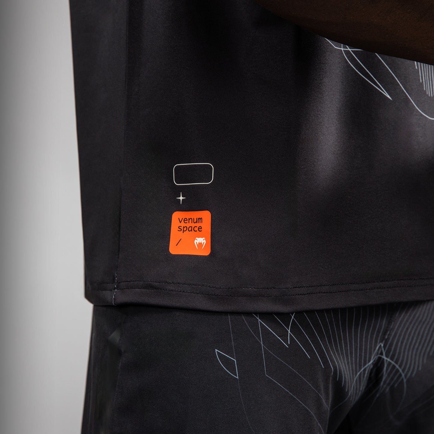 Venum Eclipse Dry-Tech T-Shirt – Schwarz/Silber