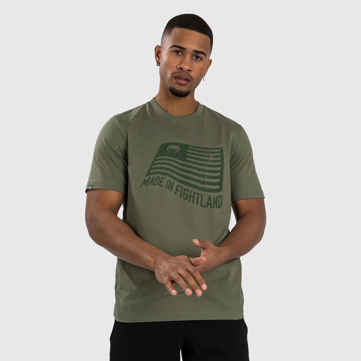 Venum Made in Fightland T-Shirt - Khaki
