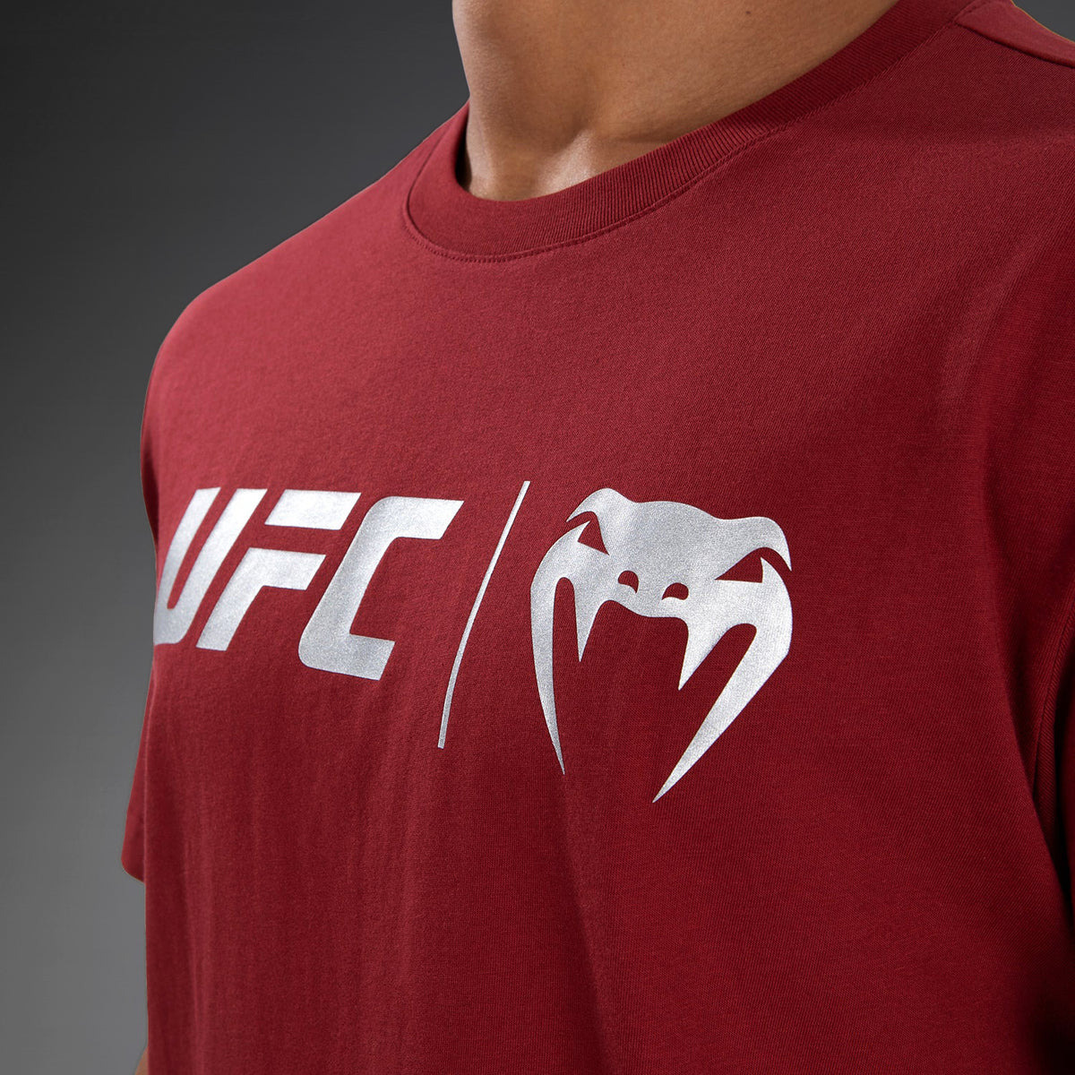 UFC Venum Classic T-Shirt - Rot/Weiß
