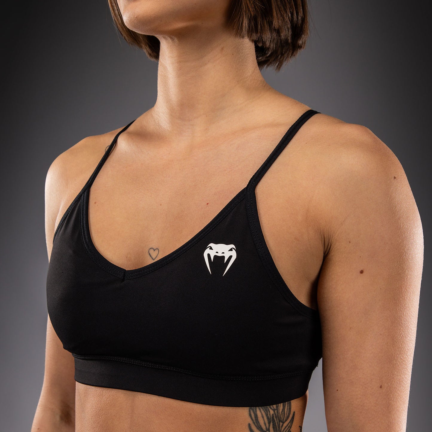 Venum Essential Low Impact Sport-BH - Schwarz