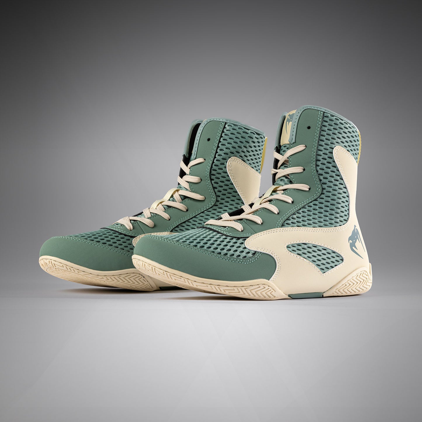 Venum Contender Boxschuhe - Aqua Grün/Elfenbein