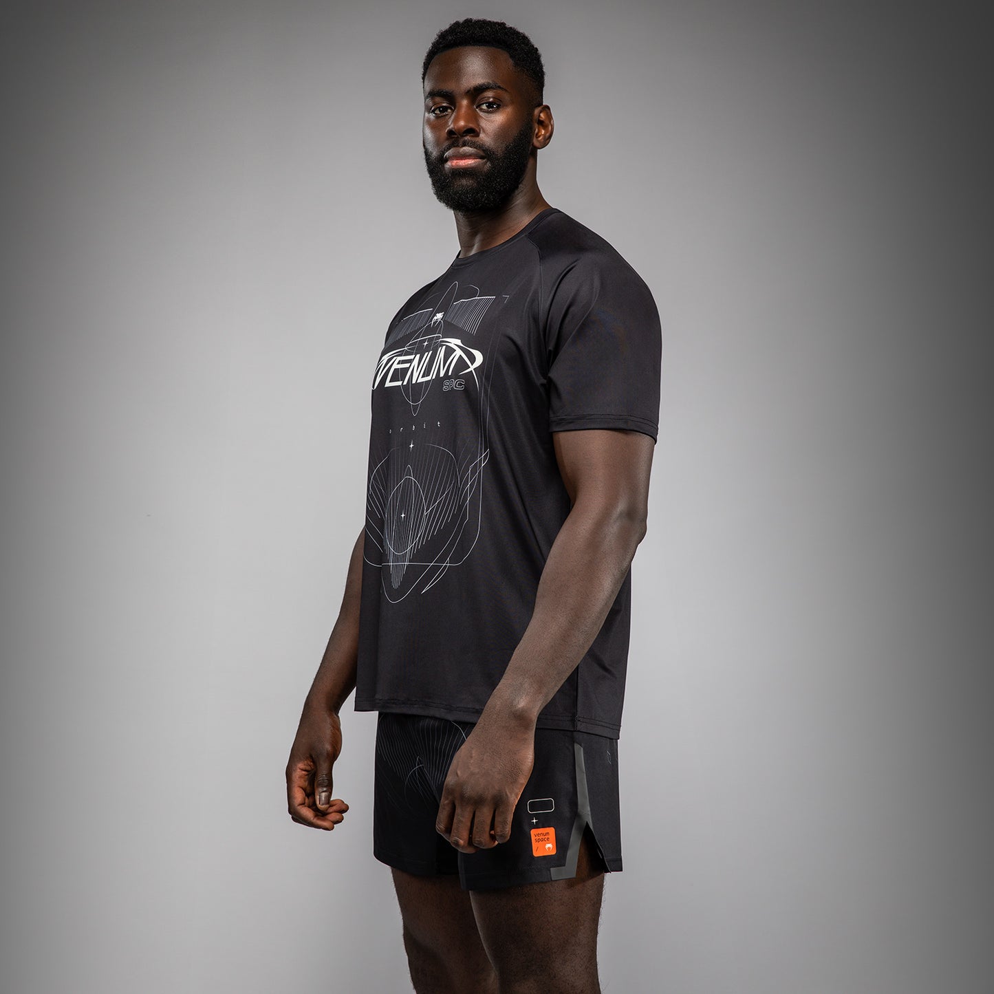 Venum Eclipse Dry-Tech T-Shirt – Schwarz/Silber