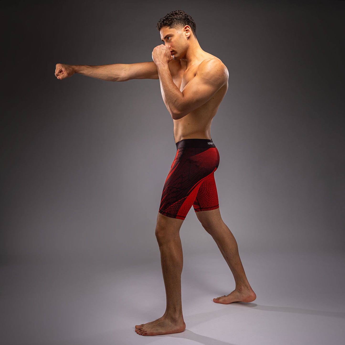 Venum Galactic 3.0 Kompressionsshort - Rot/Silber