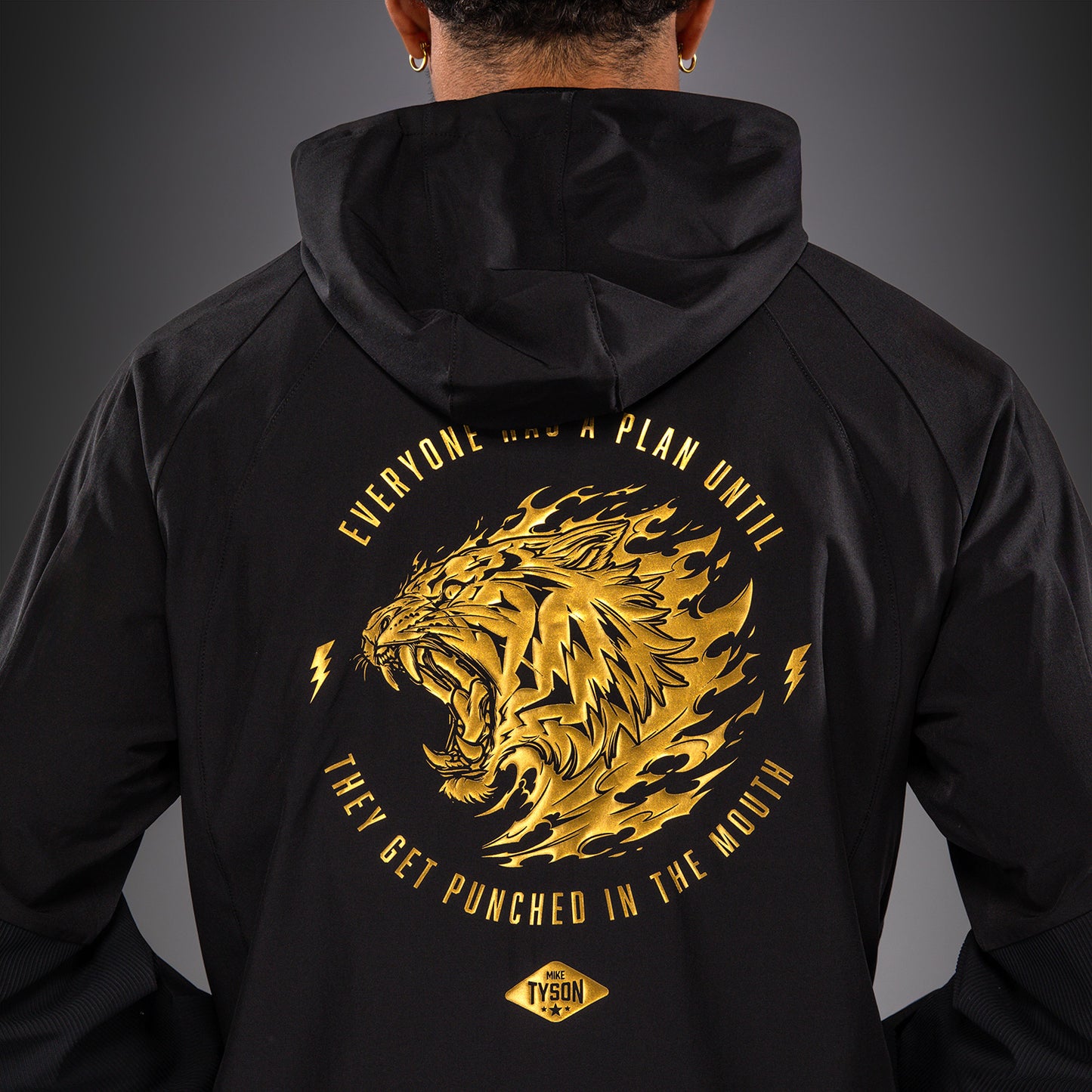Venum x Mike Tyson Tiger Trainingsjacke - Schwarz/Gold