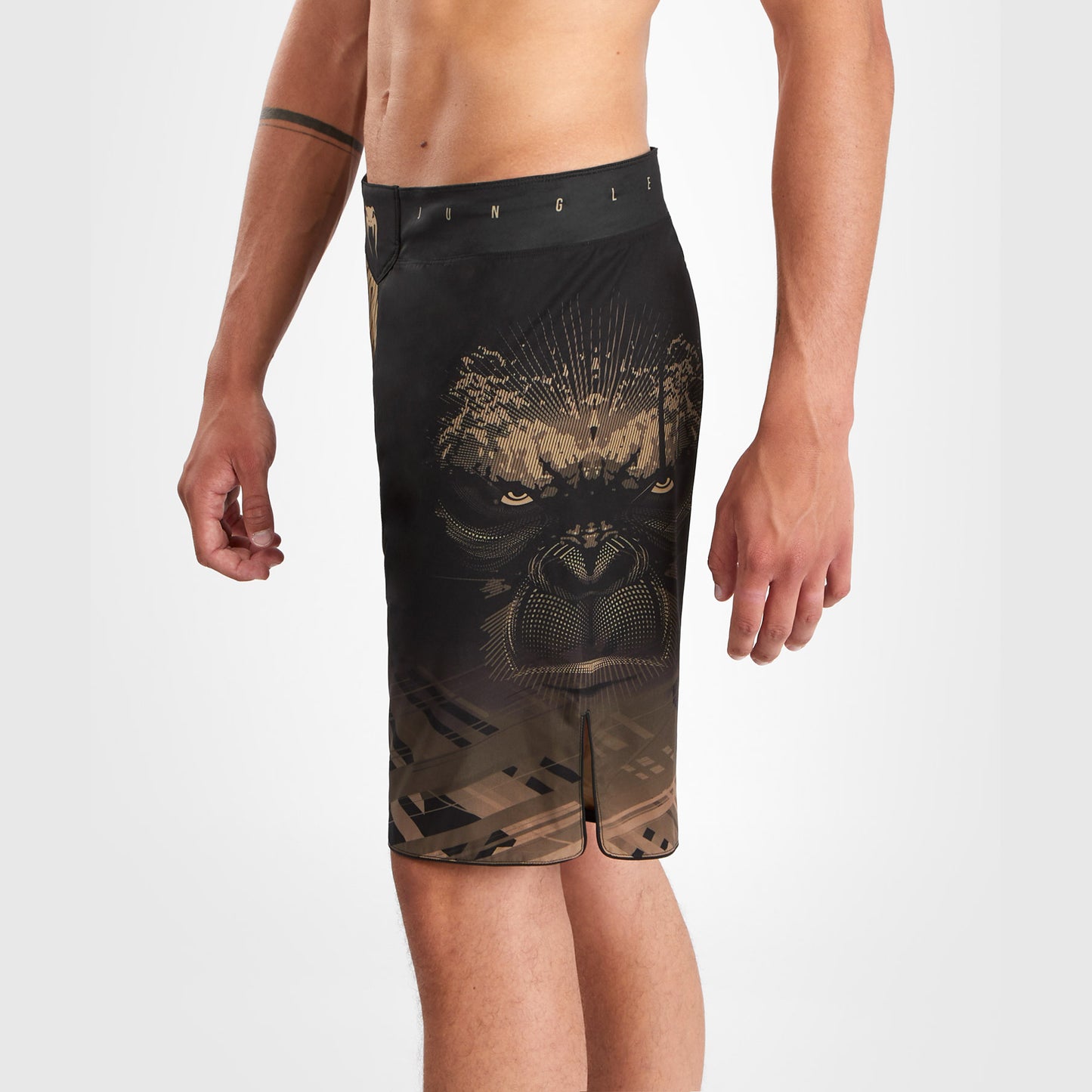 Venum Gorilla Jungle Kampfshorts - Schwarz/Sand