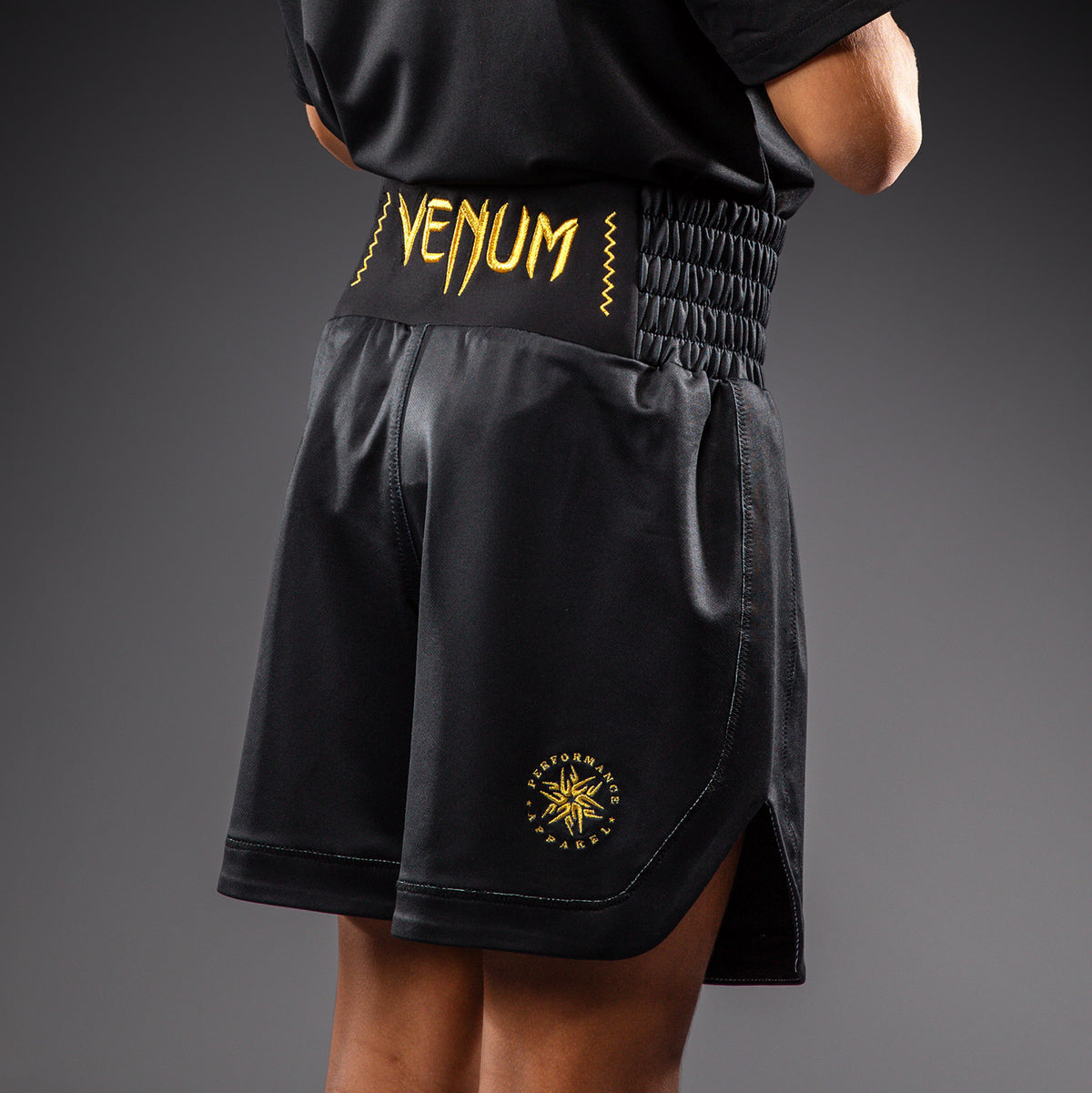 Venum Attack Boxshorts für Kinder - Schwarz/Gold