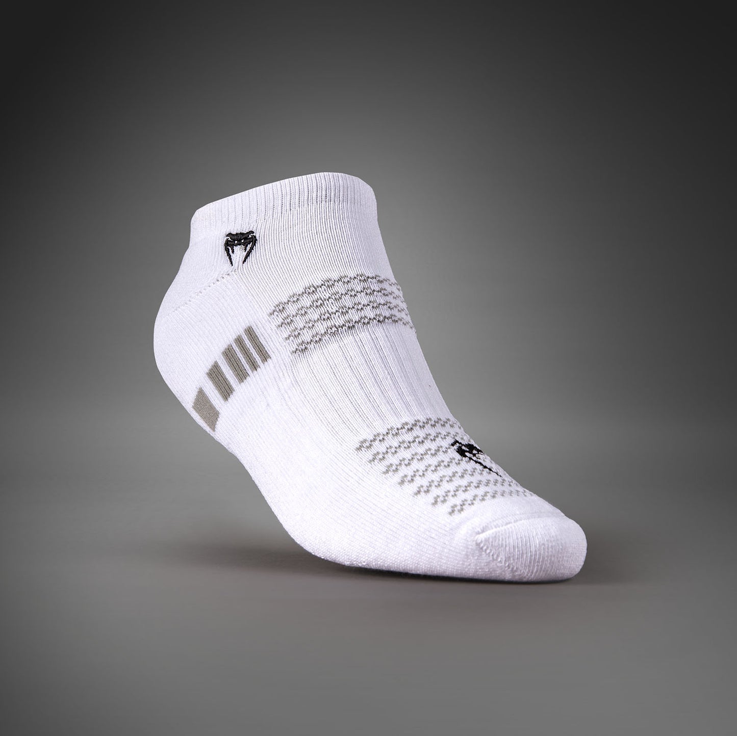 Venum Vector Invisible Socken 3er Pack - Weiß/Grau