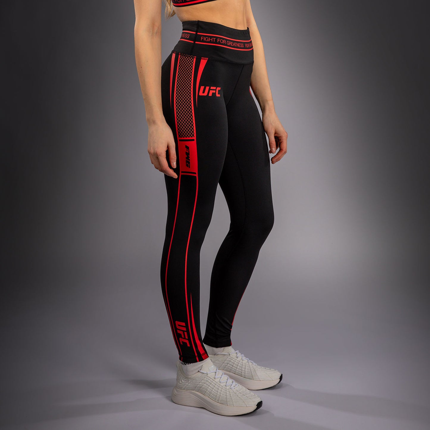 Venum UFC Unity by Venum Authentic Fight Week Damen Funktions-Kompressionshose - Schwarz