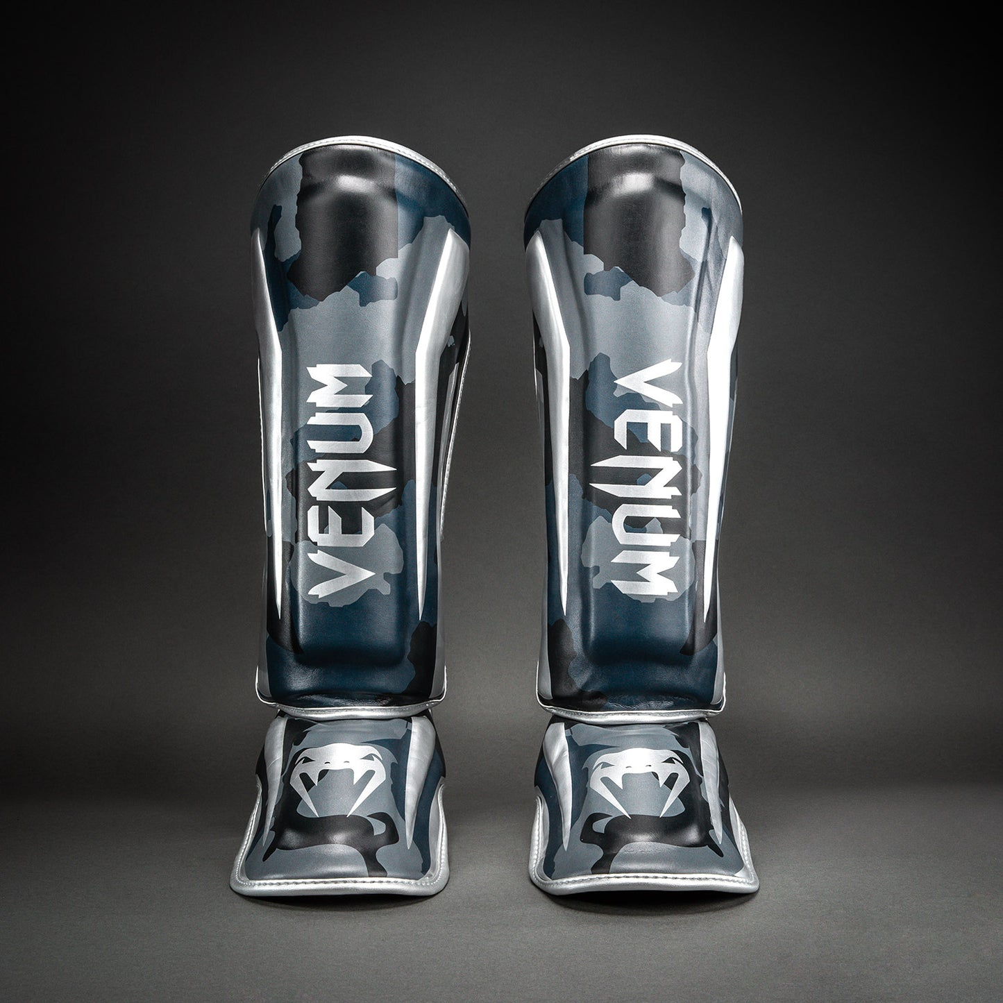 Venum Elite Schienbeinschoner - Dunkelmarineblau/Blau