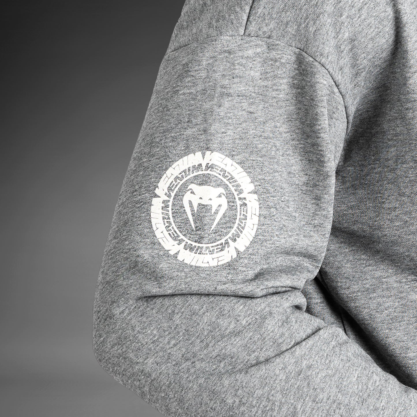 Venum Vortex XL Lite Herren Hoodie - Helles Heather Grau
