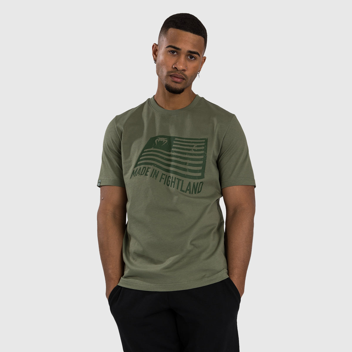 Venum Made in Fightland T-Shirt - Khaki