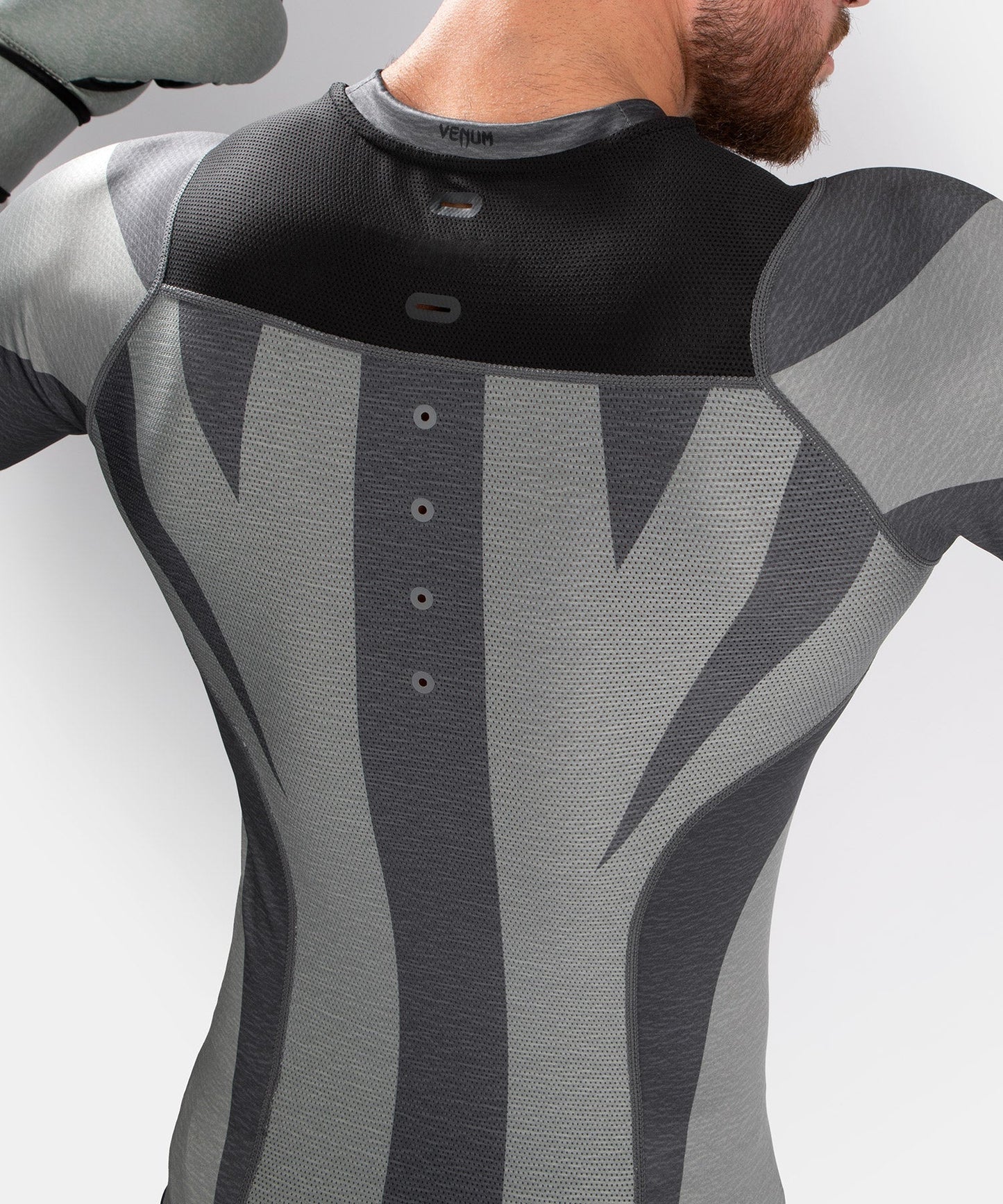 Venum Stone Compression Shirt – Kurzarm – Mineralgrün