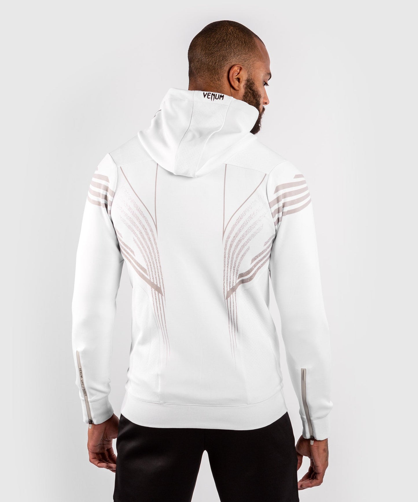 UFC Venum Fighters Authentic Fight Night Herren Walkout Hoodie - Weiß