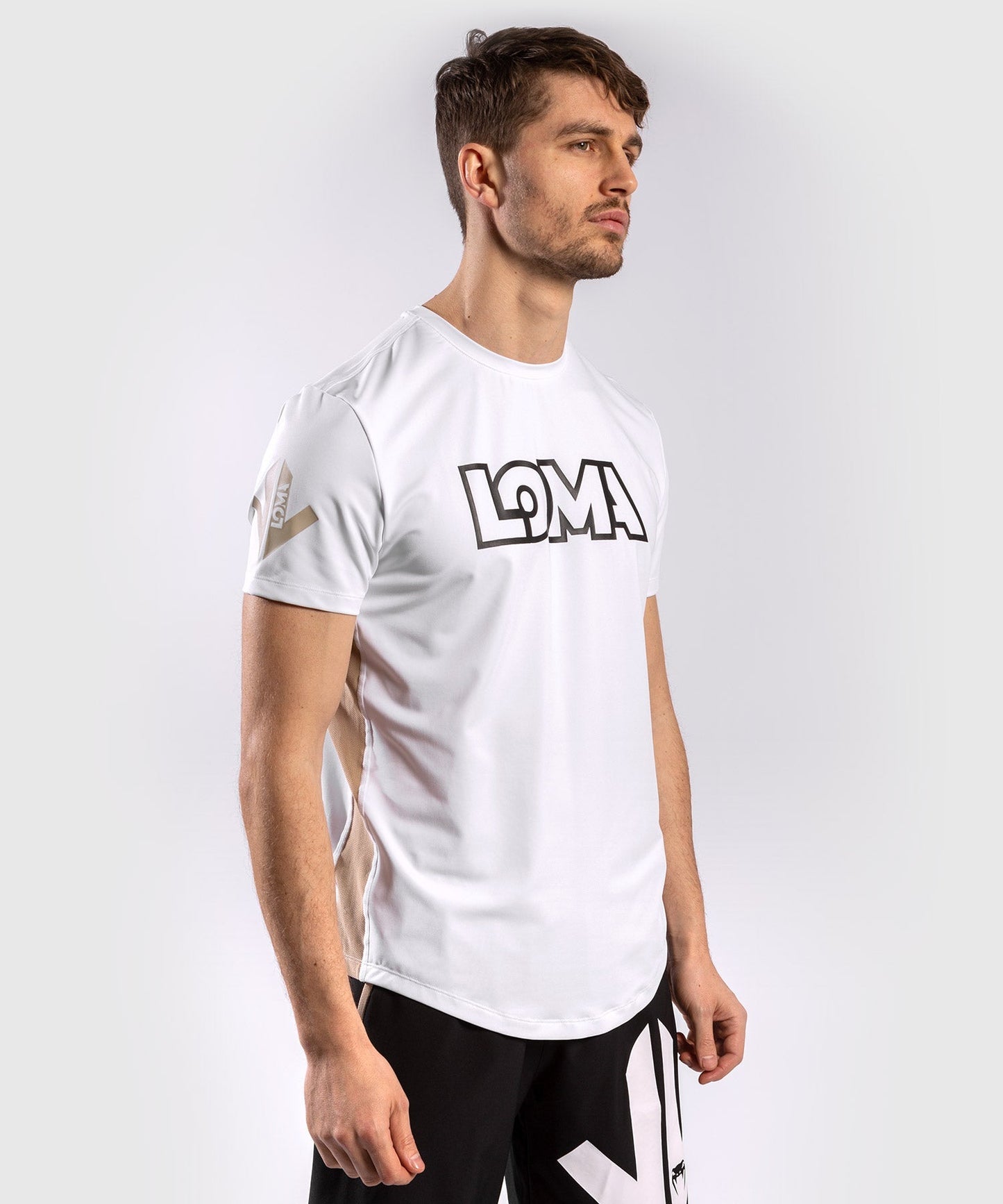Venum Origins Dry Tech T-Shirt - Weiß/Schwarz