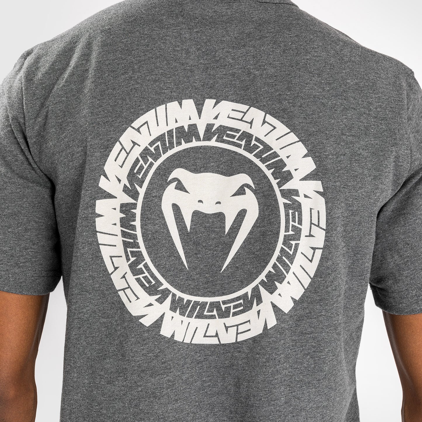Venum Vortex XL Herren T-Shirt - Dunkelgrau Meliert