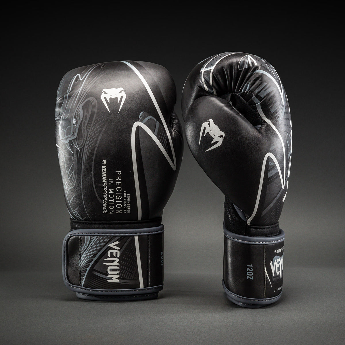 Venum Crimson Viper 2.0 Impact Boxhandschuhe - Schwarz/Grau