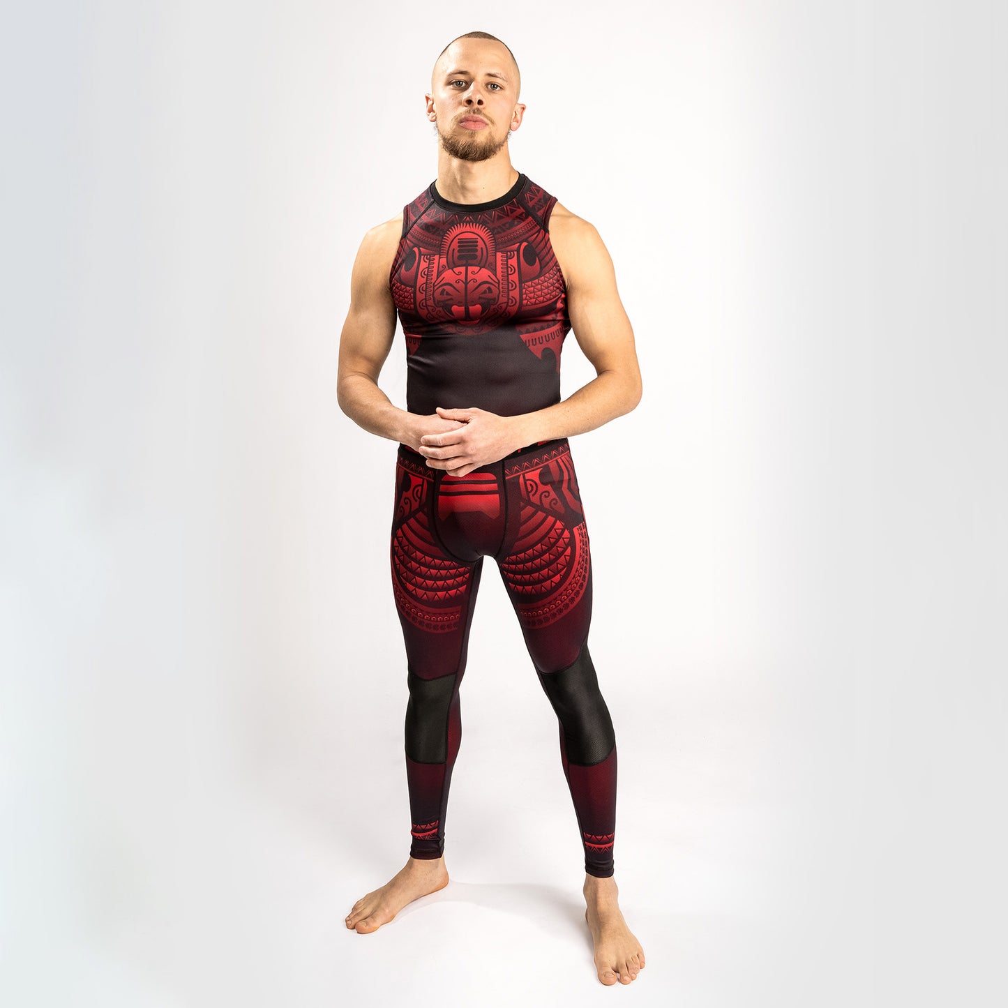 Venum Nakahi Compression Tank Top – Schwarz/Rot