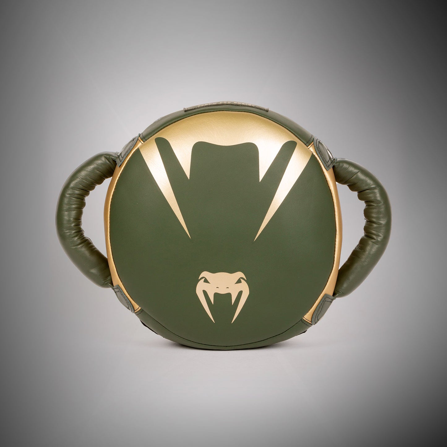 Venum Pro Boxing Mini Runde Punch Schild - Khaki/Gold