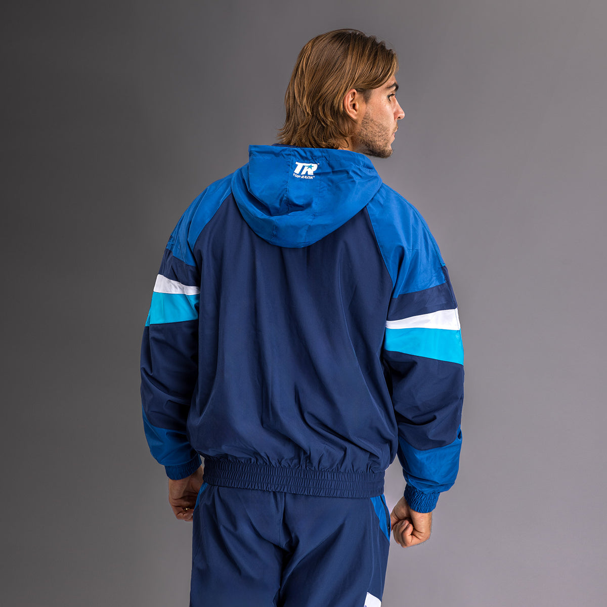 Venum x Top Rank Original Herren Kapuzen-Trainingsjacke - Marineblau