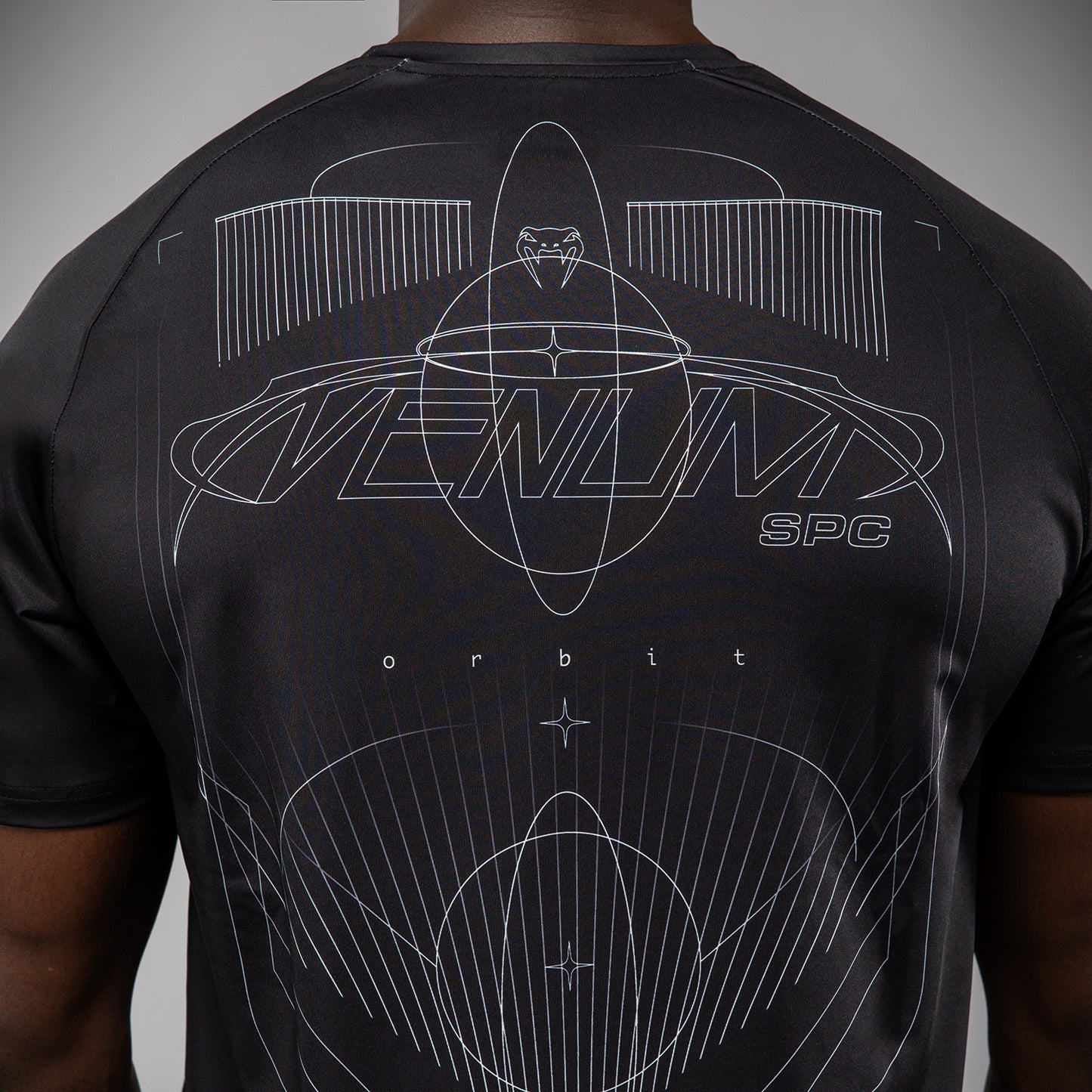 Venum Eclipse Dry-Tech T-Shirt – Schwarz/Silber