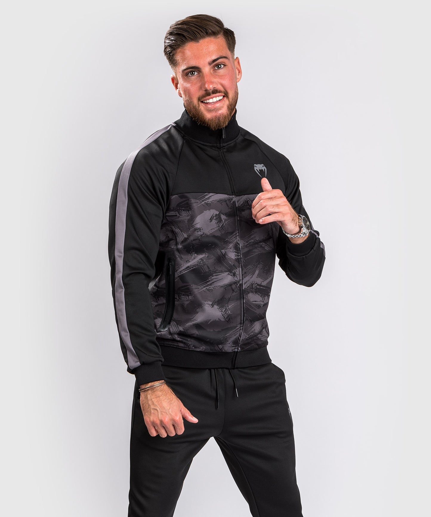 VENUM CLUB EVO JACKE - SCHWARZ/DUNKEL CAMO