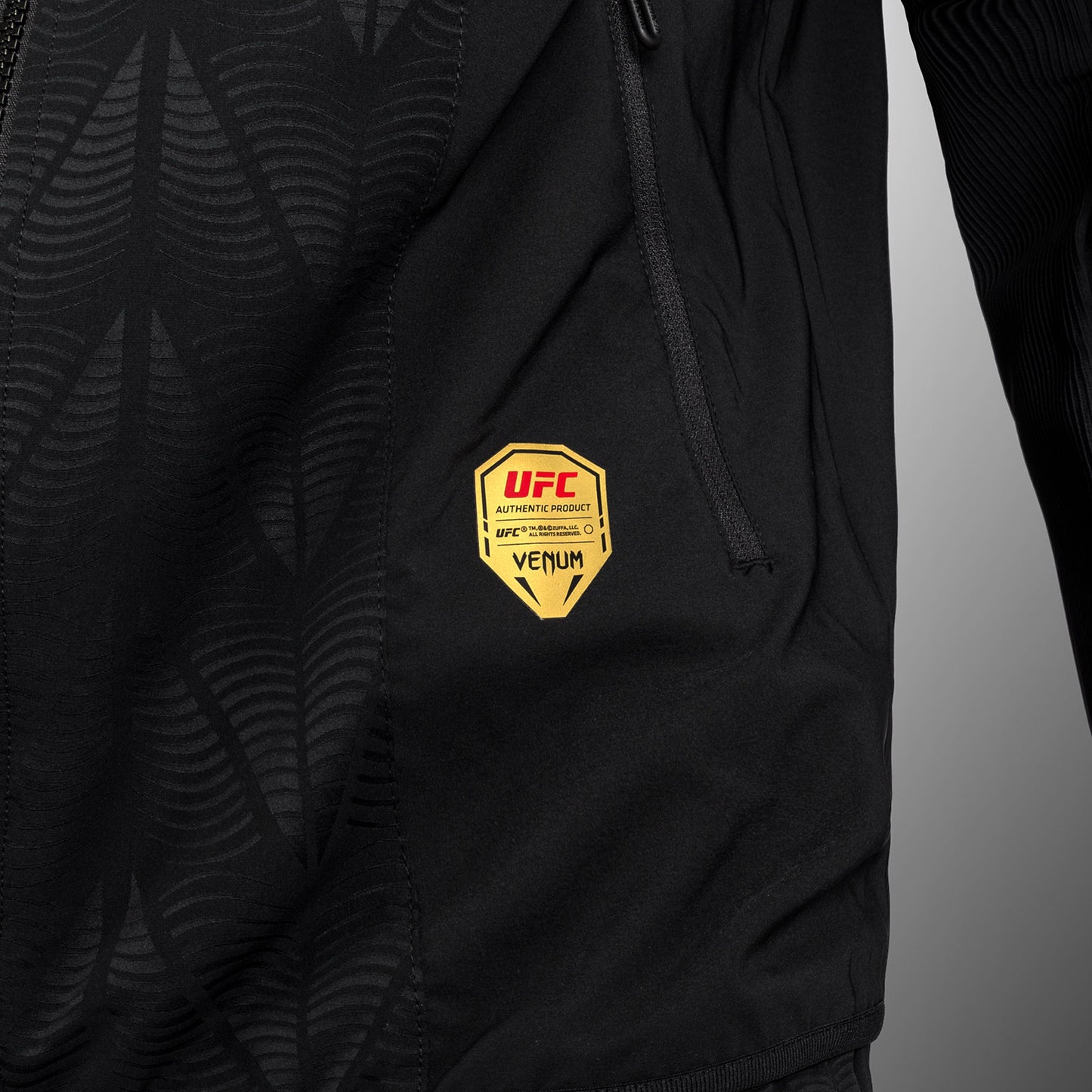 UFC Zenith by Venum Authentic Fight Night Kapuzenjacke Herren Personalisiert - Champion