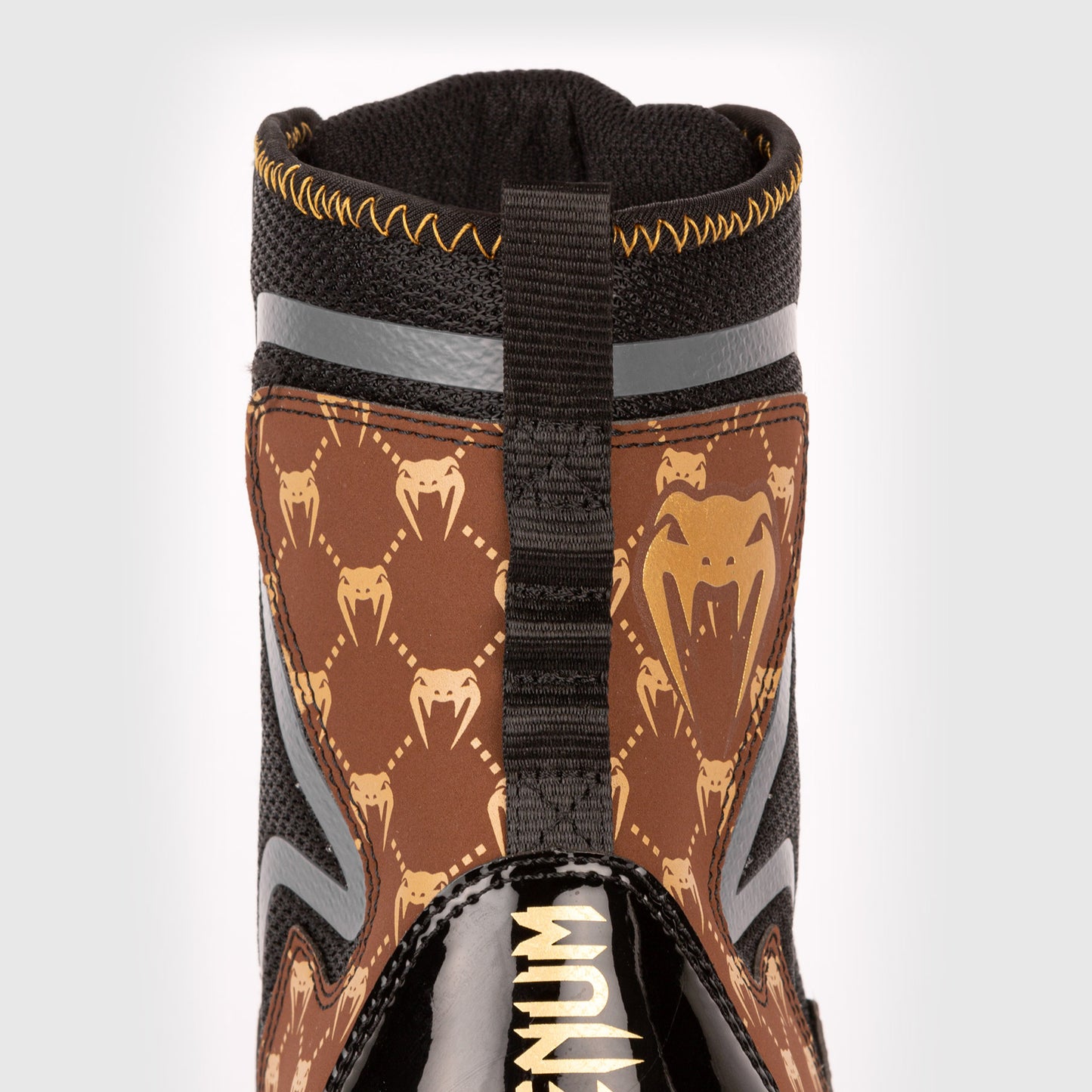 Venum Elite Evo Monogram Boxing Schuhe – Schwarz/Braun