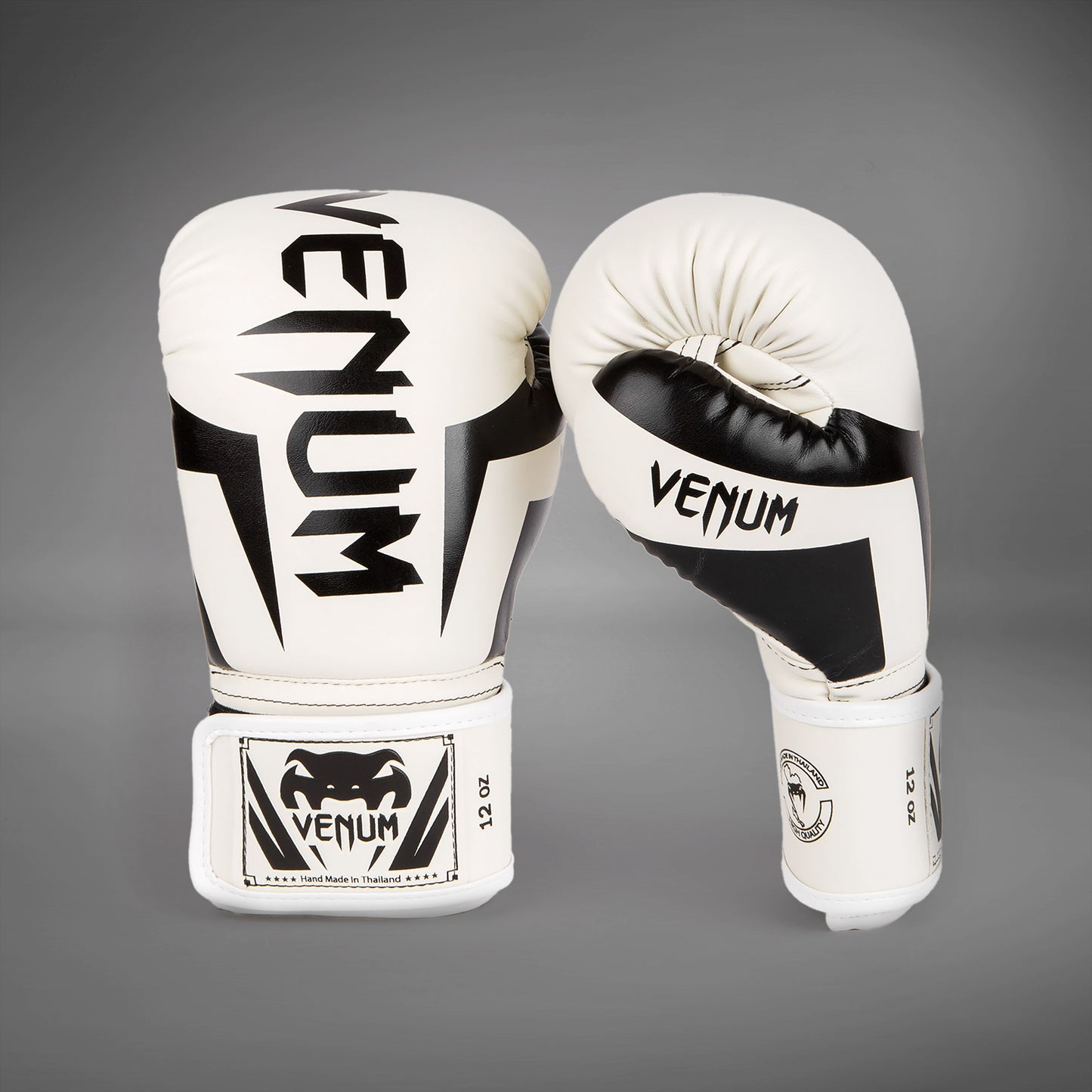 Venum Elite Boxhandschuhe - Weiß/Schwarz
