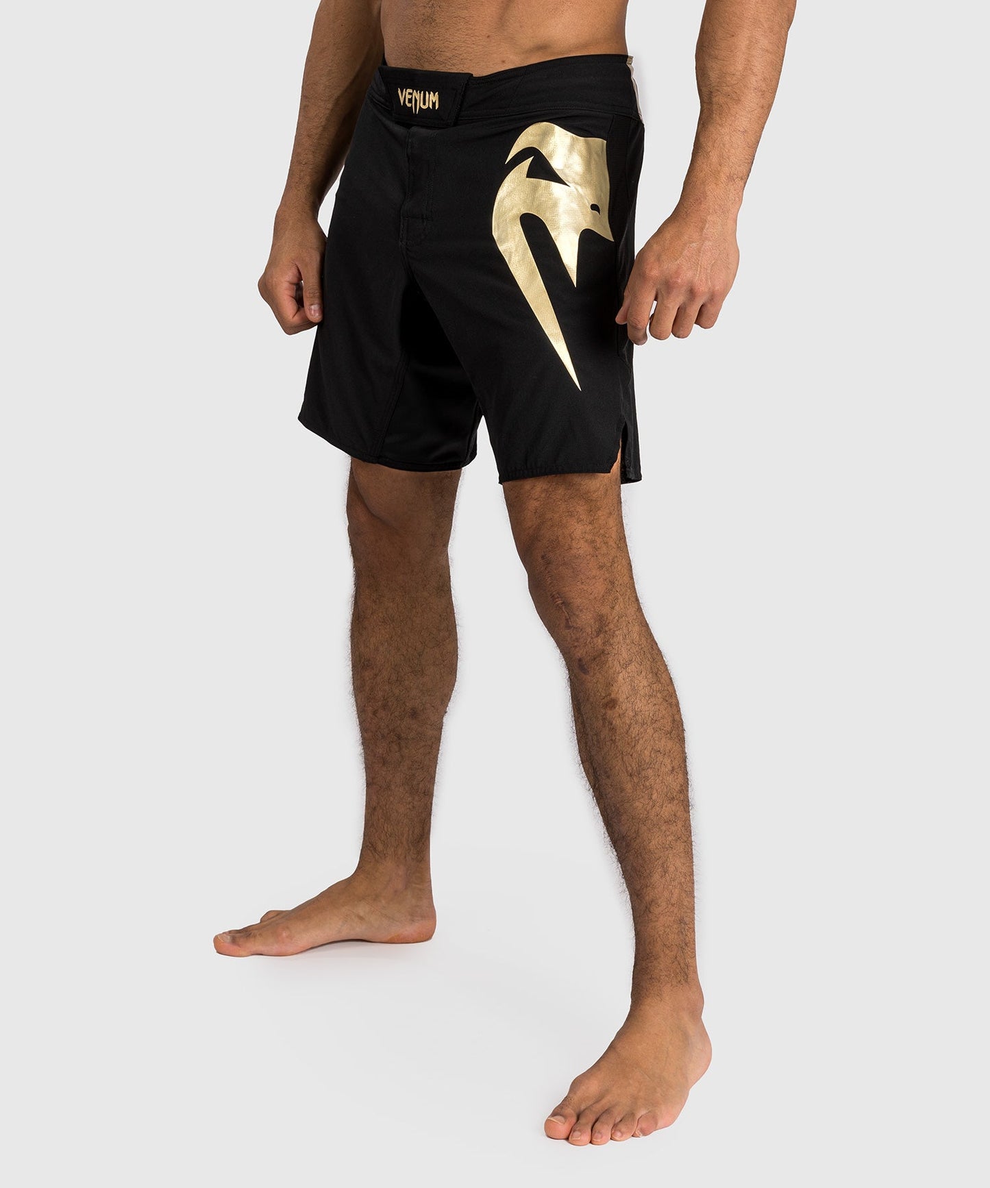 Venum Light 5.0 Fight Shorts - Schwarz/Gold