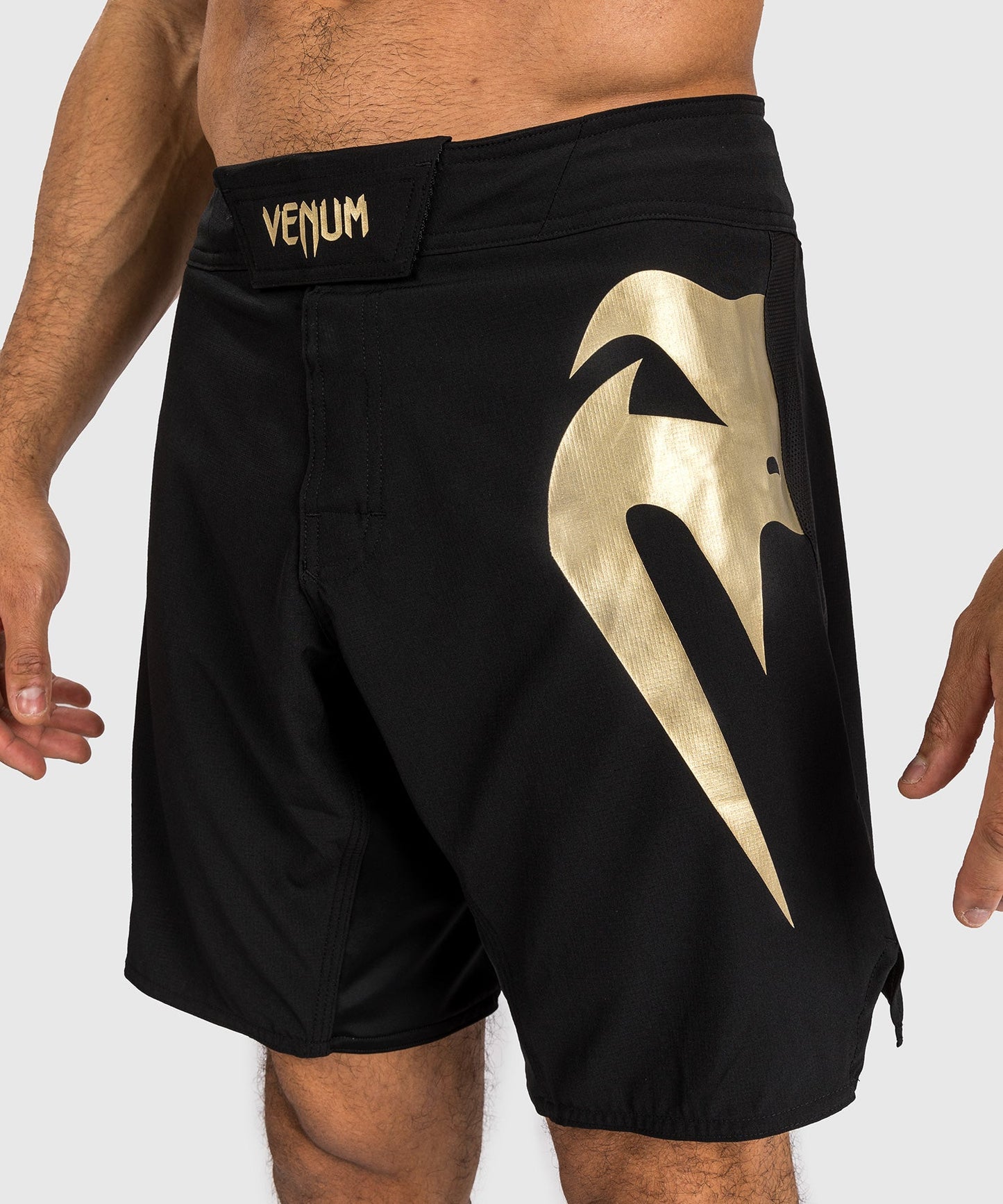 Venum Light 5.0 Fight Shorts - Schwarz/Gold