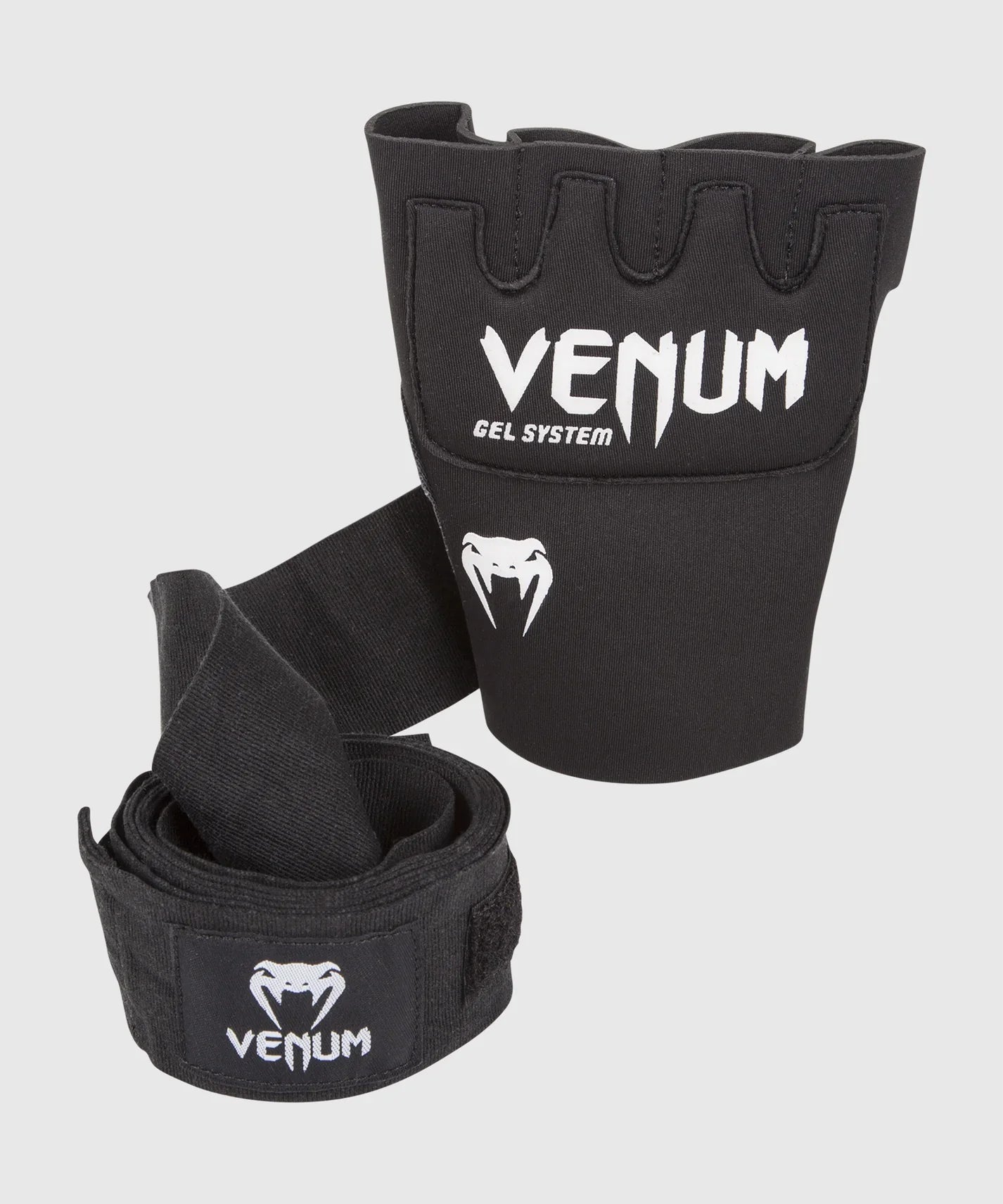 Venum Gel Kontact Handschuh Wraps - Schwarz