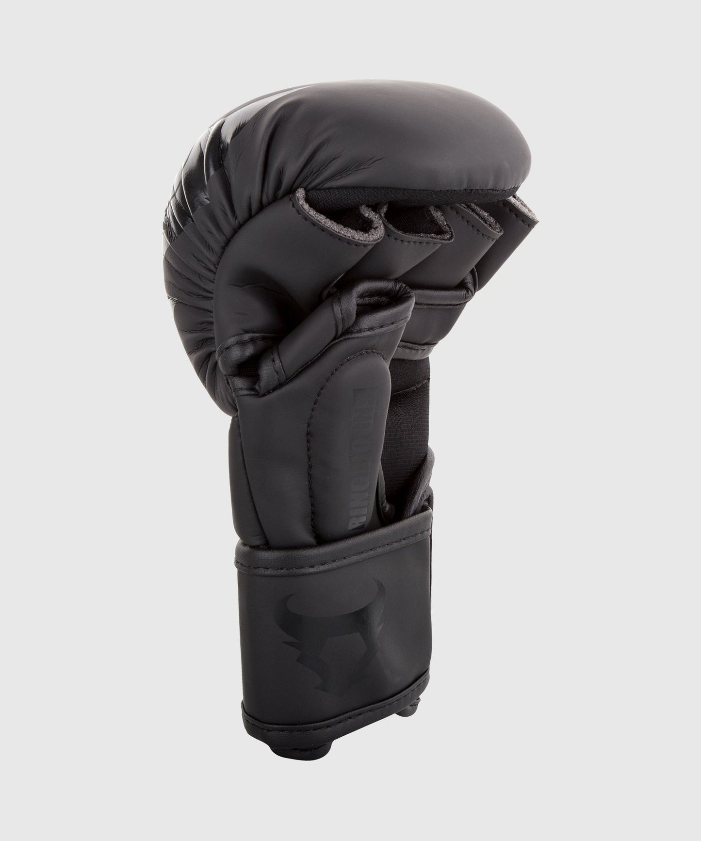 Ringhorns Charger Sparring Handschuhe - Schwarz/Schwarz