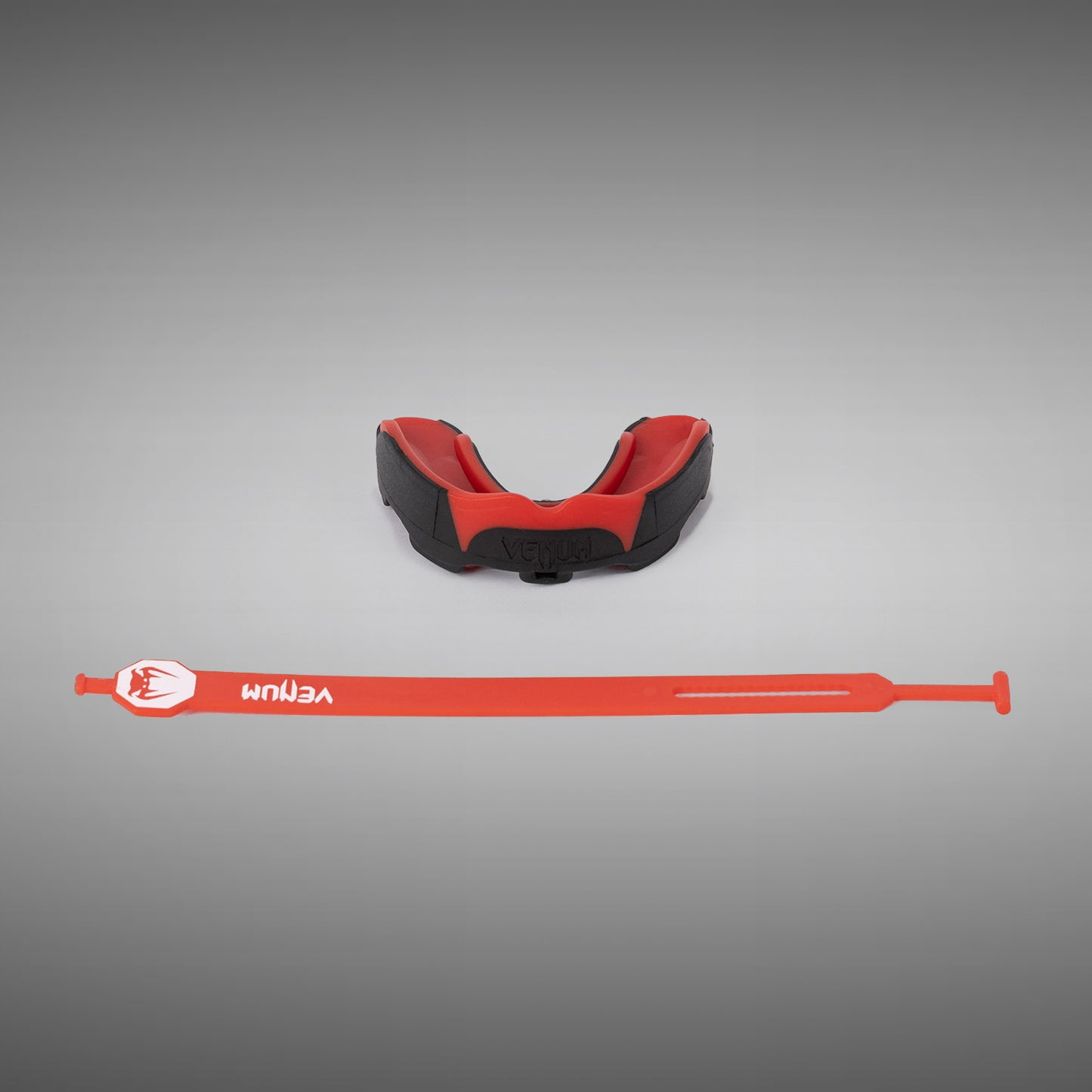 Venum Predator Mundschutz Mit Riemen/Ohne Riemen - Schwarz/Rot