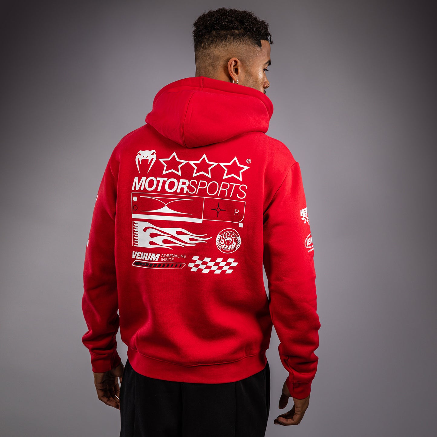 Venum Motorsport Hoodie - Rennrot