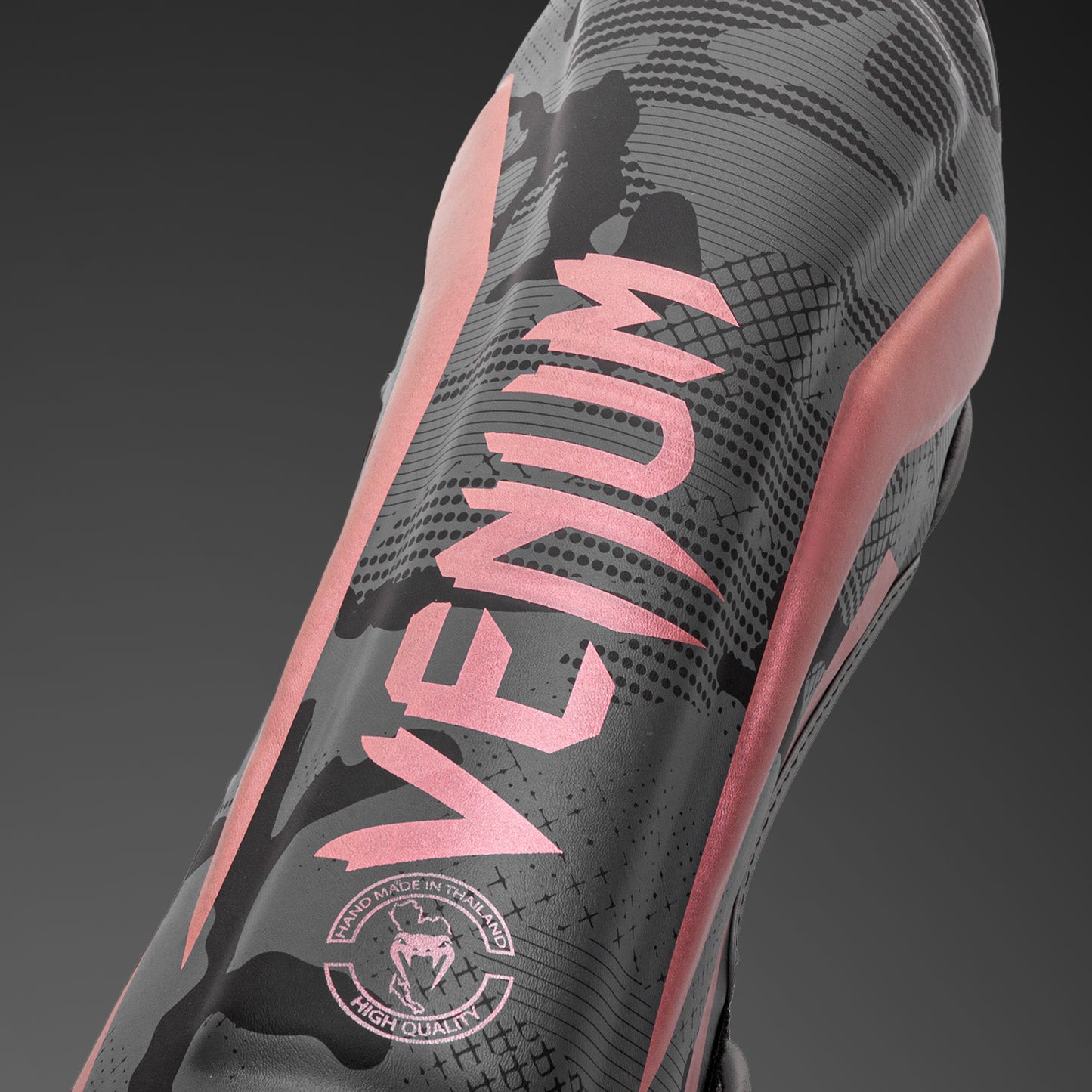 Venum Elite Schienbeinschützer - Schwarz/Rosa/Gold