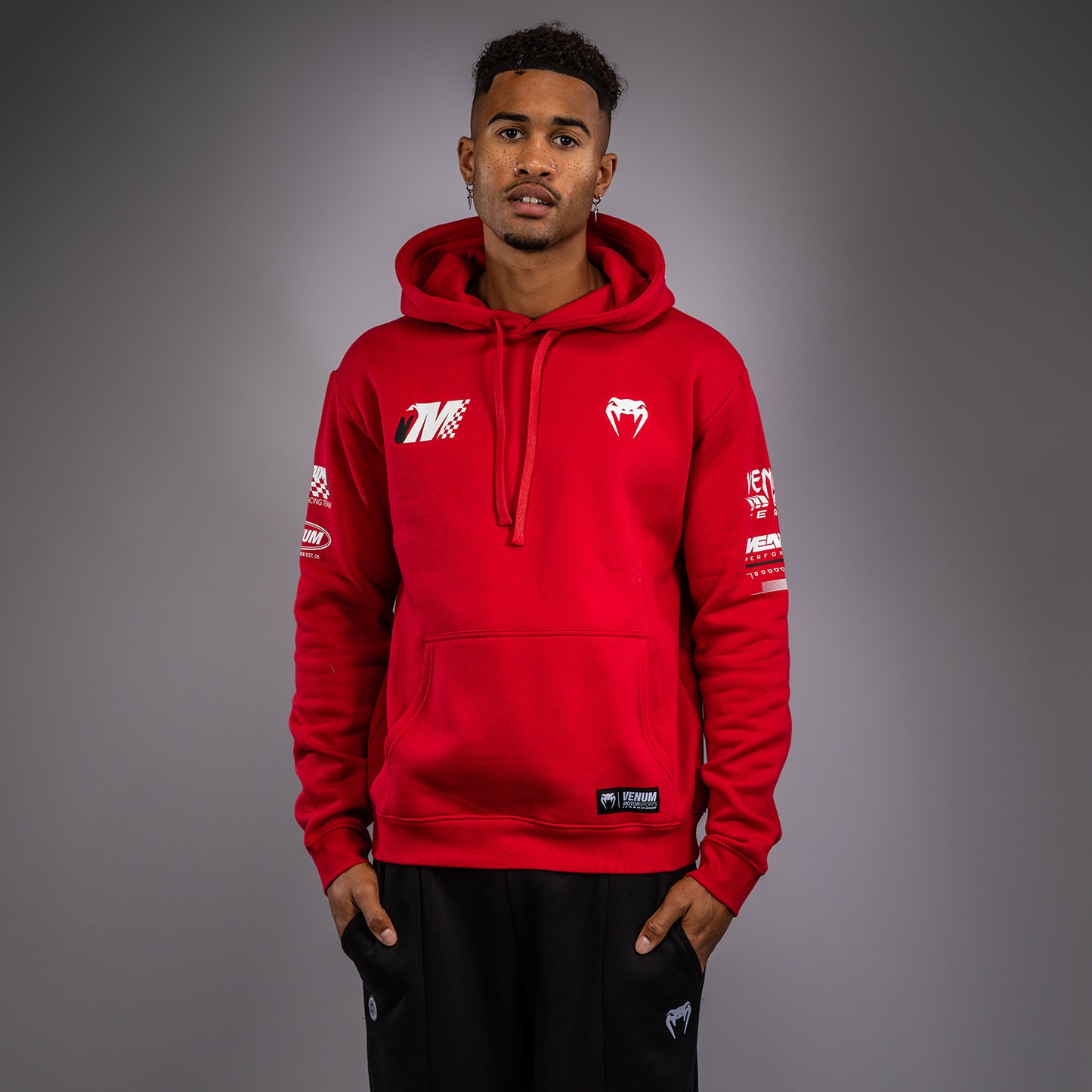 Venum Motorsport Hoodie - Rennrot