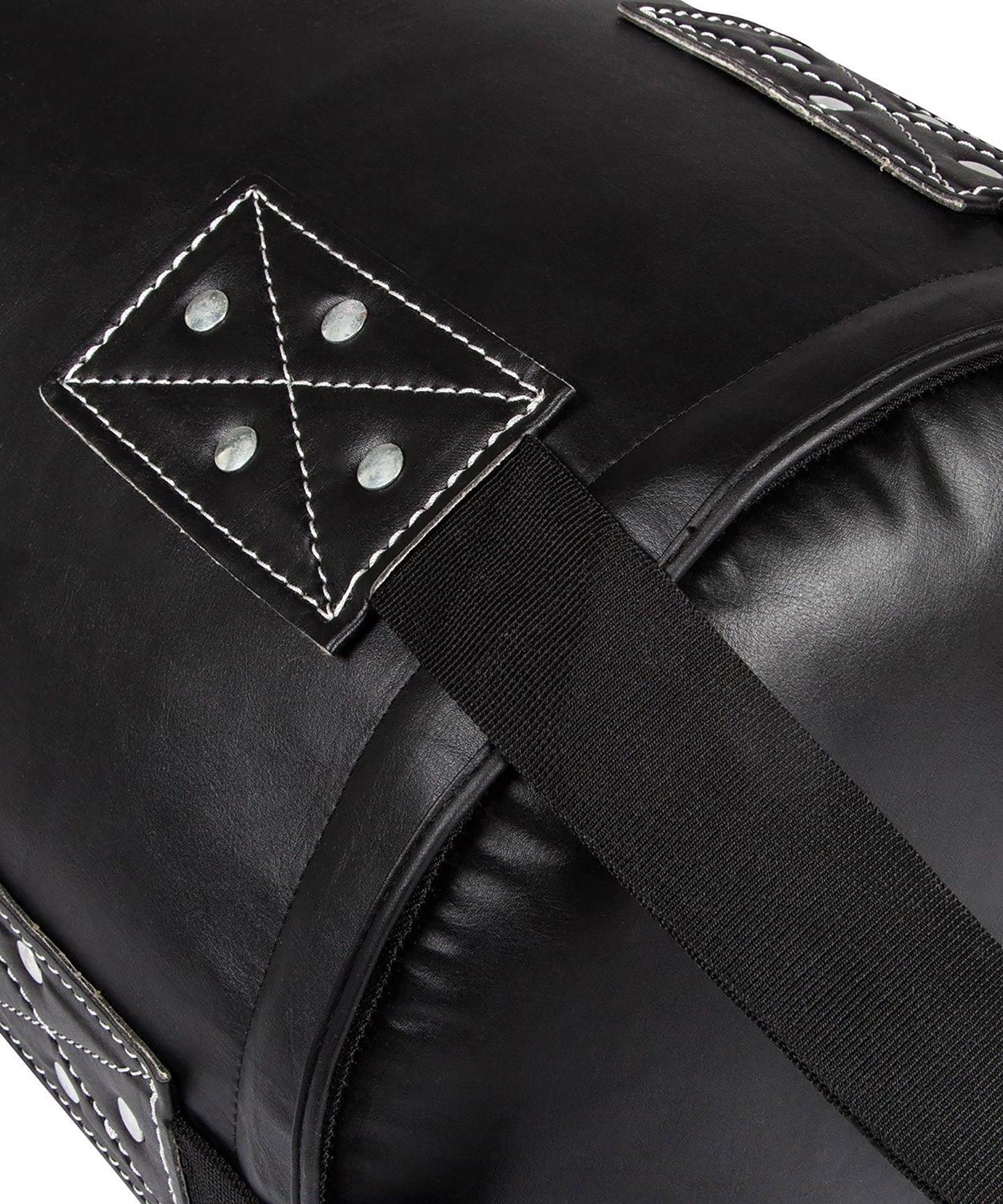 Venum Challenger Boxsack + Deckenhaken - Schwarz/Weiß - 150 cm - Gefüllt
