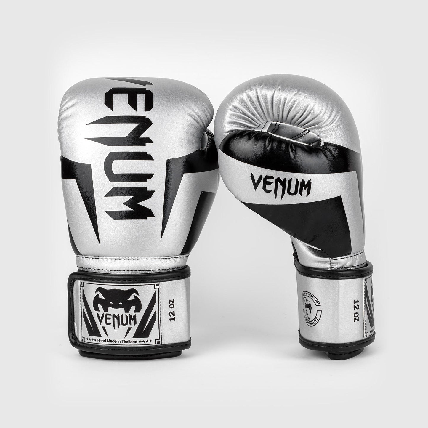 Venum Elite Boxhandschuhe - Silber/Schwarz