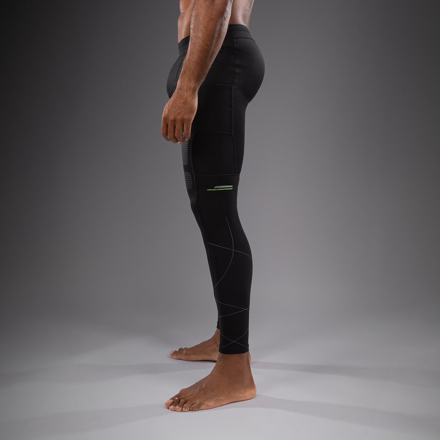 Venum Training Camp 4.0 Spats - Schwarz/Neongrün