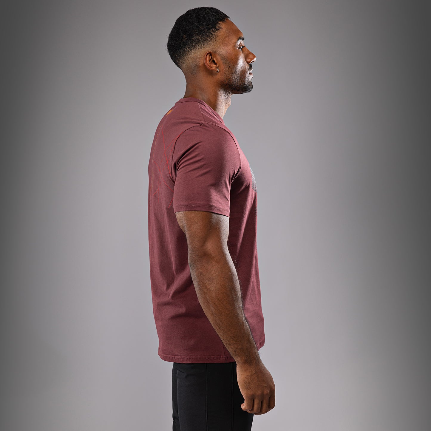 Venum Tactical XT T-Shirt - Schwarz/Burgund/Gold